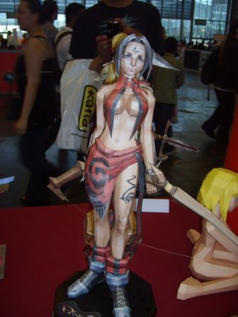 Fille en papier, juil. 2009