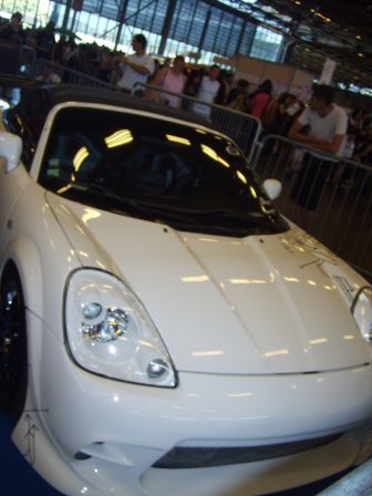 Voiture blanche, juil. 2009